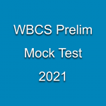 WBCS Mock Test
