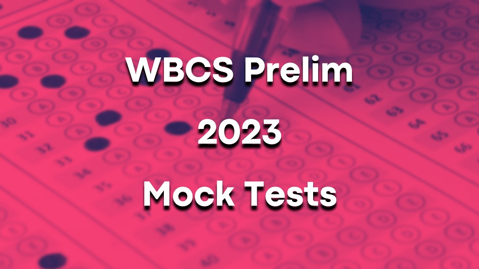 wbcs mock test 2023